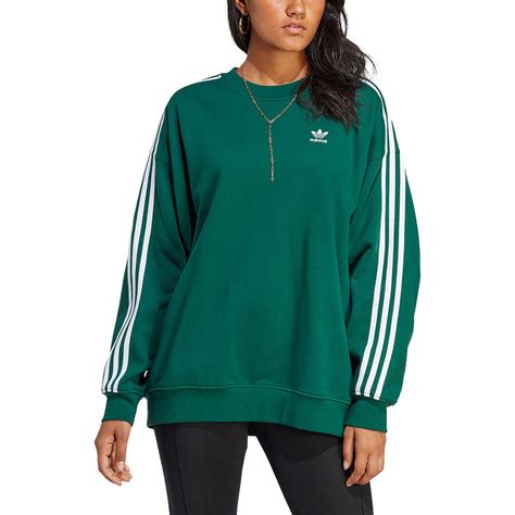 adidas pullover weiß grün damen|Grüner Pullover .